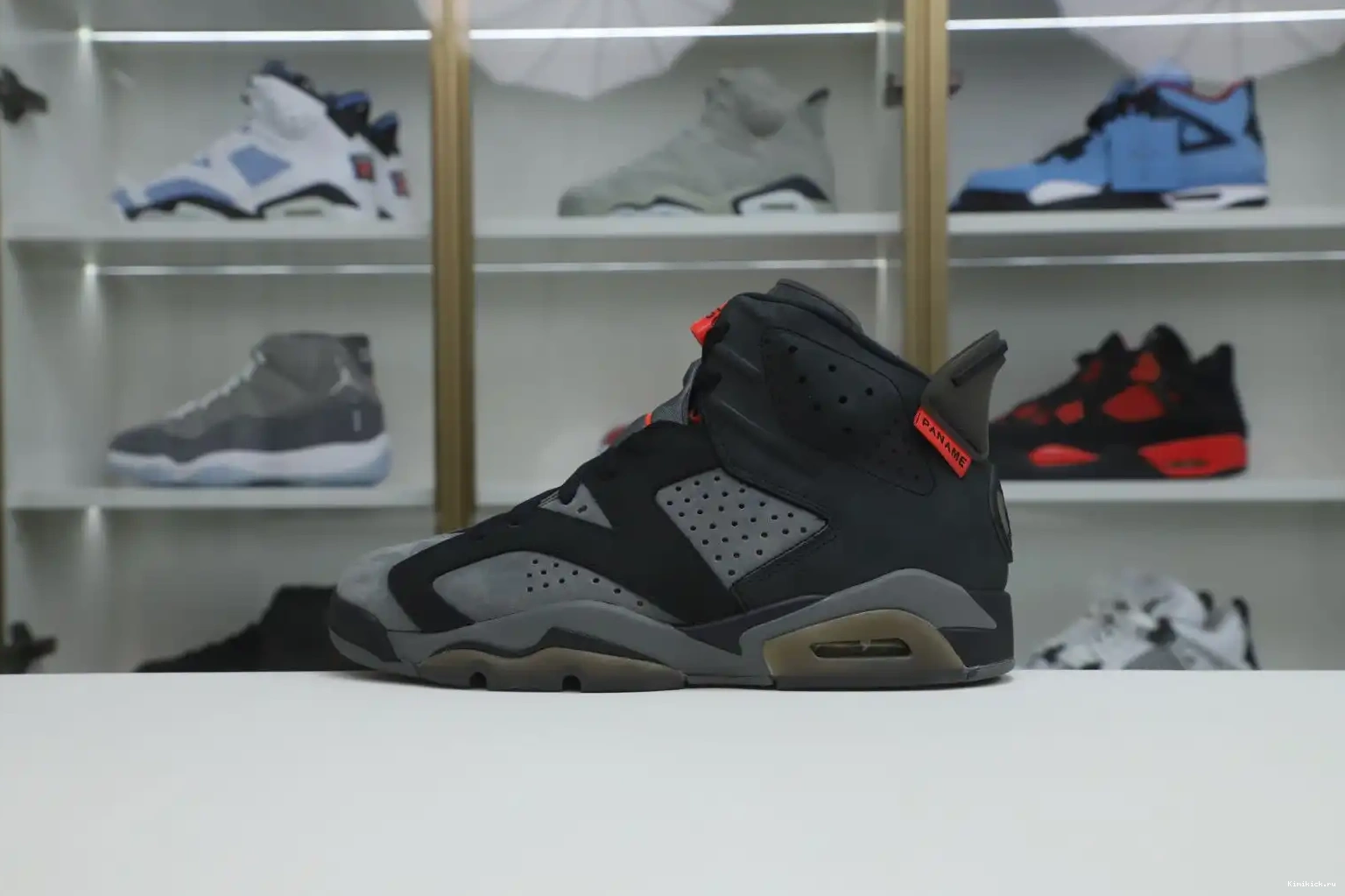 GREY' JORDAN RETRO AIR X Kimikick SAINT-GERMAIN 'IRON 6 PARIS 0603